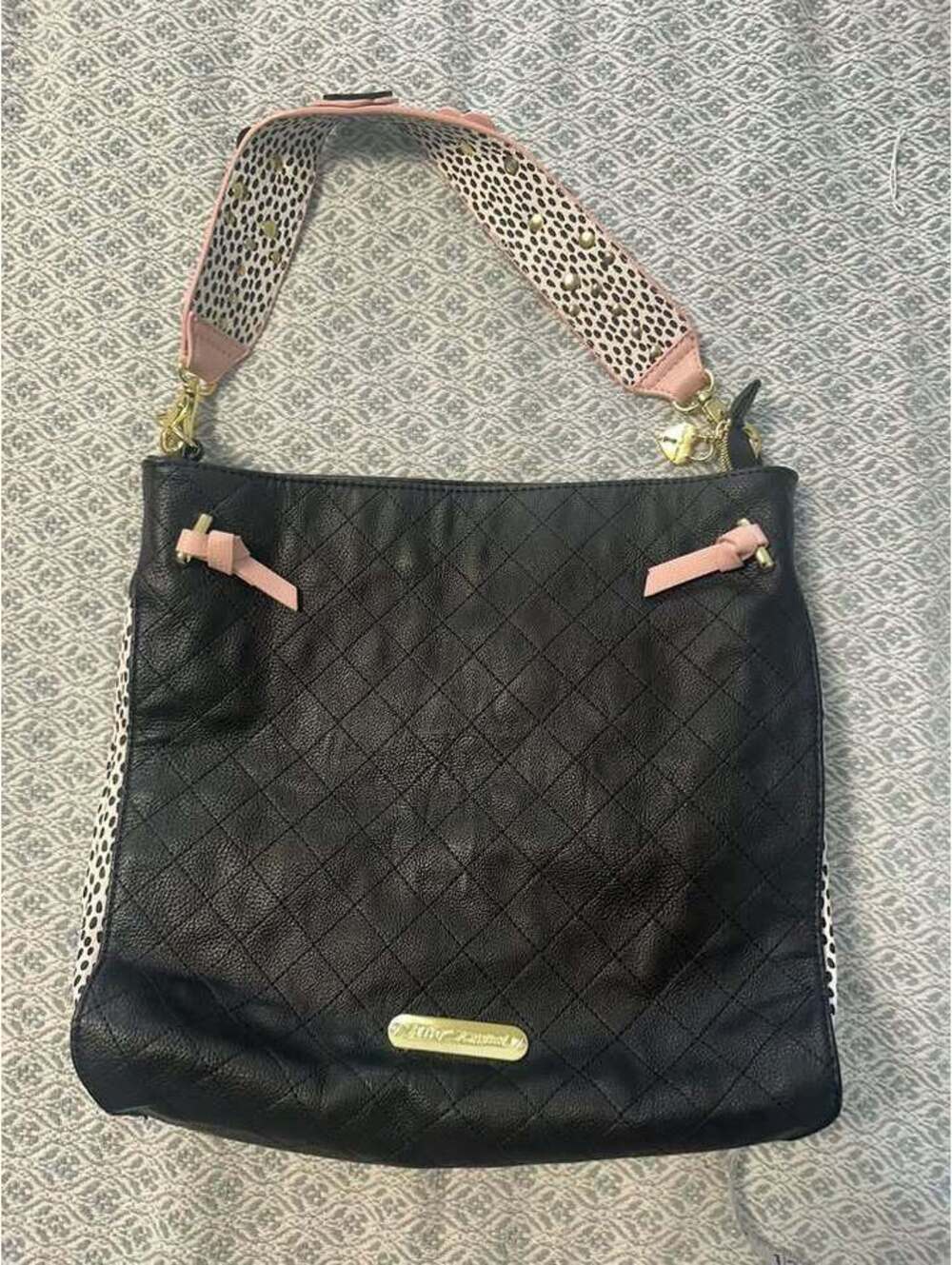 Betsey Johnson Quilted Crossbody Bag